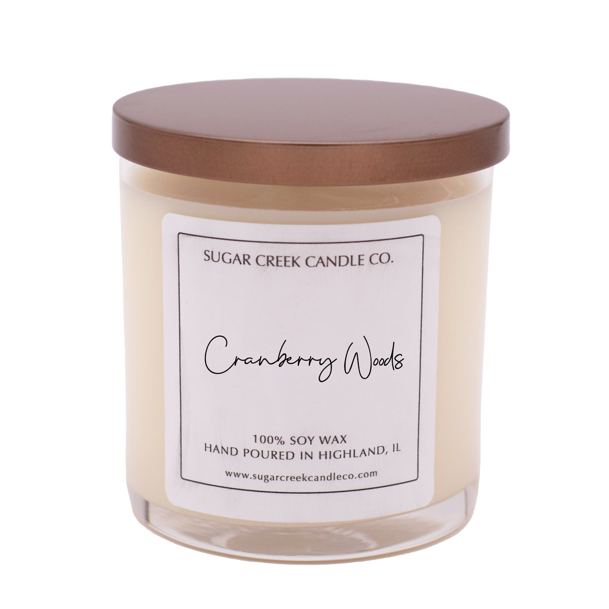 CASHMERE SUGAR / 8 oz. Candle w/ black lid and crackling wood wick – Doe &  Fawn Candles and Co. LLC